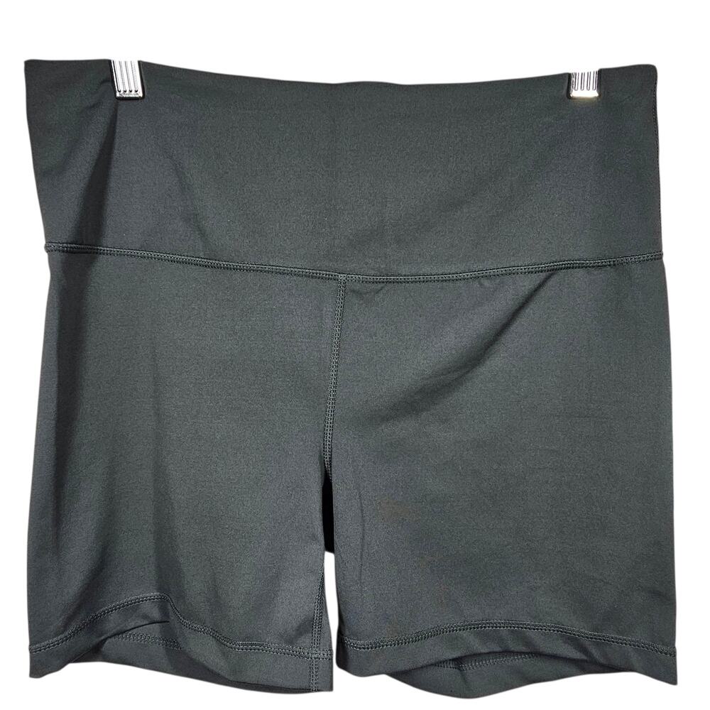 Yogalicious Lux Hi-Rise 5" Inseam Yoga Exercise Shorts Women's Size XL